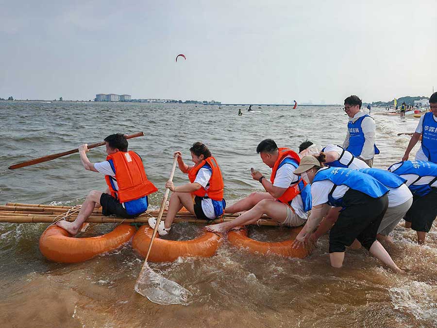 水上團(tuán)隊(duì)挑戰(zhàn)